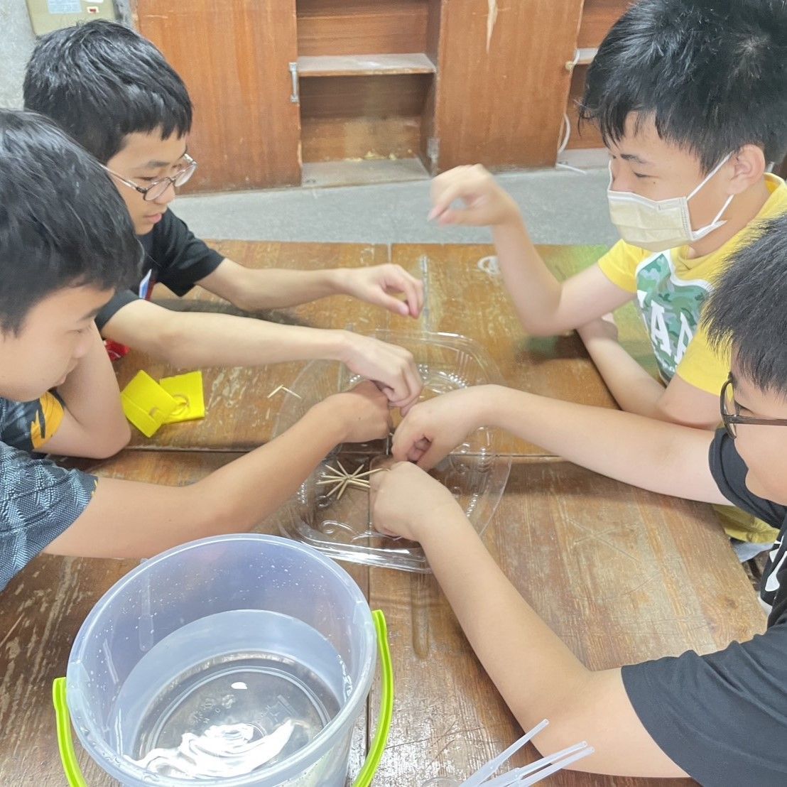 圖3：學童體驗實驗1